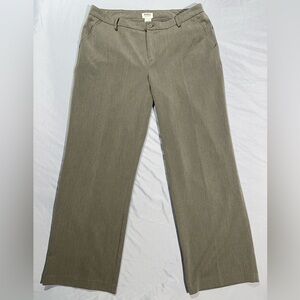 Monroe & Main Women’s Dress Pants – Light Grey Stretch Career Trousers